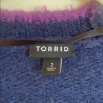 Torrid  Chunky Ombre Wool Cardigan Sweater Photo 4