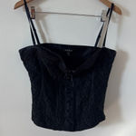 Bebe Vintage‎ Y2K  Lace Corset Top Size Large Photo 0
