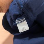 a.n.a  Size 16 Lightweight Stretch Cotton Navy Blue Drawstring Waist Shorts Photo 9