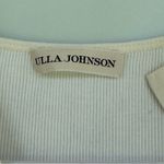 Ulla Johnson  Ivory Tank Top with Tie Straps L Photo 3