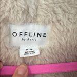 Aerie  Cream Sherpa Vest Photo 3