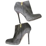 Sergio Rossi Elegant Gray Heeled Boots Photo 1