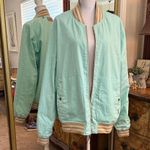 Scotch & Soda  Light Green Bomber Jacket Photo 0