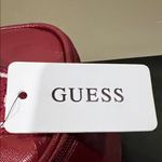 Guess  | Iconic Logo Glossy Wine Cosmetic Case Photo 1
