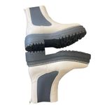 Esprit Espirt white stormi Chelsea combat boots size 7M Photo 7