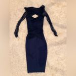 Chiara Boni NWOT  La Petite Robe Leitha Mesh Cut-Out Midi-Dress size 38 / 2 Photo 4