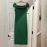 Reformation  Jamen Dress Kelley Green Jersey Knit Stretch Small Photo 4