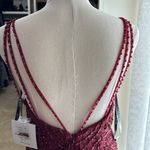 Intrigue NWT size 6  by Blush red beaded homecoming dress Photo 4
