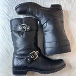 Stuart Weitzman Lotroops Moto Harness Boots Size 7 Photo 8
