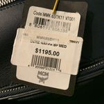 MCM Authentic Duke Nappa Leather Navy Backpack NWT Photo 8