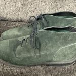 Eddie Bauer Vintage  Suede Dark Green Booties Size 8.5 Photo 1