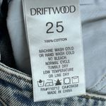 Driftwood FREE PEOPLE X  FARRAH FLARE JEANS Size 25 Western Patchwork Stripe 34" Photo 8