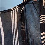 Adrienne Vittadini THIN  Woman Striped Black and White Women's Cardigan 3X Photo 2