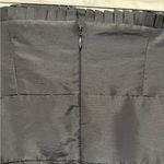 Max and Cleo Rosette Trim Strapless Taffeta Dress Sz 4 Black Photo 7