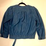 Madewell  light weight denim wrap style top Photo 9