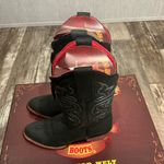 NWT Los Altos Black Leather Western Boots Size 6 Photo 12