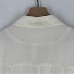 East 5th White Linen Blazer 3 Button Closure Short Sleeve Lightweight Pockets XL Photo 9