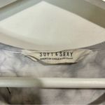 American Eagle  Women’s Sleeveless Tie Dye Side Tie Midi Dress Grey Small EUC Photo 3