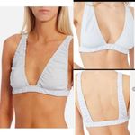 Free People NWT Intimately wait and see bralette sapphire blue - M Photo 1