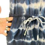 Sundry  for Evereve Tie Dye Tank Dress Sz 0 Navy Blue Pocketed USA Casual Boho‎ Photo 8