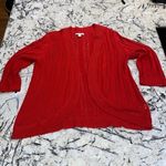 Dana Buchman  Red Women’s Cardigan in‎ size XL Photo 1