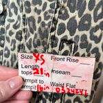 Mudd leopard print mob wife denim jacket size XS Photo 9