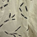 Anthropologie Amit Aggarwal  Ramona Embroidered White Babydoll Top SIZE XSMALL Photo 5