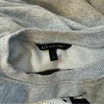 Armani Exchange  Women’s Heather Gray Crew Neck Sweater — Size S Photo 4