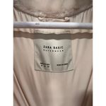 ZARA Women’s Hooded Short Puffer Coat Medium Cream Photo 10