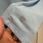 Athleta  Light Blue Soft Long Sleeve T-Shirt Size Medium Photo 2