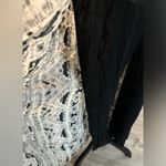 No Boundaries  Black/White Printed Wide Leg Pants - Size M Photo 3