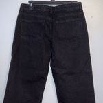 Boohoo petite straight leg black jeans Photo 2