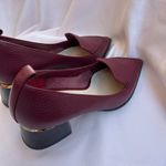 Nicholas Kirkwood Burgundy Leather Flats Red Size undefined Photo 7