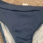 Joy Lab ribbed swim bottoms in teal size small new Photo 2