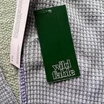 Wild Fable  Waffle Knit Thermal Boho Flare Leg Pants Legging Purple Large Photo 7