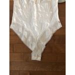 Delicates NWT Vintage Bridal Body Suit Teddy ivory size medium Photo 6