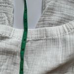 Eileen Fisher White Organic Cotton Gauze Straight Pant Size XXS Fits up to Small Photo 7