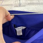 Athleta Brooklyn Mid Rise Ankle Pant Womens Size 10 Tall Blue Purplish Long Photo 4