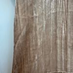 Anthropologie Floreat Gold Champagne Velvet Short Sleeve Dress Women’s Size S Photo 6