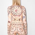 Marine Serre  White Line Tattoo Printed Top Photo 1