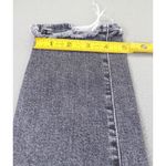 MOTHER High Waisted Looker‎ Ankle Chew Jeans 24x26 Gray Denim Distressed Size 24 Photo 9