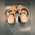 Steve Madden Tielo Tan Woven Women's Heels Photo 5