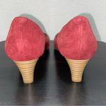 Elegant Burgundy Suede Heels EüroSoft by Sofft Size 8 M Purple Photo 5