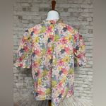 J.Crew  x Liberty Smocked Puff-Sleeve Top in Mauvey Floral large Photo 9