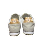 VEJA  Women's White and Gold Sneakers size 6 Photo 3