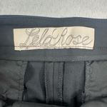 Lela Rose Viscose Wool Blend Silk Lined Straight Black Cropped Trousers Sz 4 Photo 4