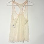 Free People  Intimately Size XS Peach Sequins Women's Top Tank NEW Photo 3