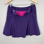 Title Nine  Nimblene Swing Skort Womens 2 Purple Solid Stretch Skirt‎ Athletic Photo 7