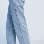 PacSun Women’s Jeans Light Wash High Waisted Straight Leg Size 30 Short Raw Hem Photo 3