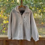 Victoria's Secret  On Point Women's Zip Front Teddy Jacket Beige Size L Photo 1